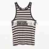 Ladies Sleeveless Cotton Striped Blouse thumbnail-1