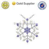 Latest Diamond Necklace Designs With Fake Gold Long Chain thumbnail-3
