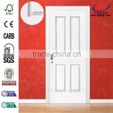 JHK-004P Nice Mould Small Size Entry Soild Wood Whiter Primer MDF Door                        
                                                Quality Choice