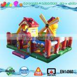 Holland Windmill Multi Combo Bounce Slide and Rock Climbing Games Fun City, Children's Inflatable Playland
