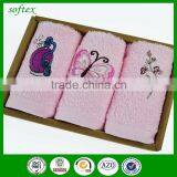 Luxury Embroidered Towel Set For Business Gift thumbnail-6