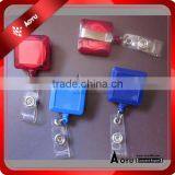 Multicolor Square Shape Retractable Badge Reel thumbnail-1
