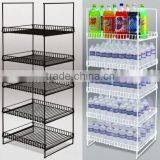 Well Price Supermarket Store Used Wire Water Can Dispenser Stand thumbnail-4