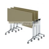 metal leg folding table, metal leg modern folding table, metal leg sytlish folding table GZ-33-2-1