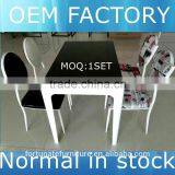Supply All Kinds of Chair Design Dinner Table Sets 6 Chairs thumbnail-1