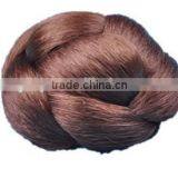 Braided Updo Chignon Bun