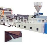 CE approved high performance PVC sheet production line