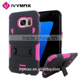 IVYMAX OEM customized double layer protective cover for samsung galaxy s7 edge