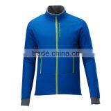 Hot Selling Breathable Blue New Fashion Laser Welding Mens Softshell Jacket