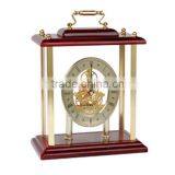 Modern Design Wooden Clock With Handle For Home Decor thumbnail-1