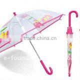 Transparent PVC Rain Umbrella thumbnail-1