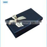 Customized Clothing Book Style Packaging Box With Color Ribbon thumbnail-2
