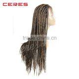 2016 Fashional Lace Front Braided Wig Afro American Kinky Twist Braided Lace Wig thumbnail-4