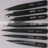 High Quality Vetus ESD Stainless Steel New Fine Point Tweezers Set Needle Nose Tweezers thumbnail-1