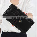 Korea Fashion Love Heart Card Holder Engraved Leather Wallet thumbnail-3