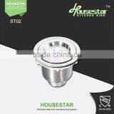 Top Grade Handmade Stainless Steel Sink Strainer Accessories Used For Kitchen Sink thumbnail-3