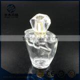 Hot Sale 100ml Clear Glass Perfume Bottle With Fancy Cap