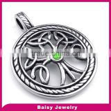 China factory price celtic tree of life pendant necklace Stainless Steel jewelry