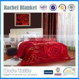 Cheap Price China Factoty 100% Polyester Printed Rachel Blanket