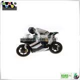 Hot sale of GradeA White/Black 2wheel interesting remote control drifting motorcycle for kids