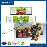 Oil Resistant Coated Paper Self Adhesive Food Package Label