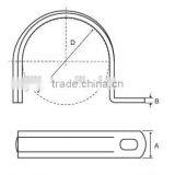 F Type Clamp One Hole Fixed Drive Clamp thumbnail-2