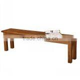 Oak Wood Chunky Bench for Dining Table