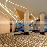 80% Wool+ 20% Nylon Material and Jacquard Style Hotel lobby carpet