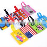 Factory Direct Sale Customize Printing logo Luggag Tag, Colorful Luggage Tag For Different Country, Gift Luggage Tag