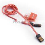 2015 Wholesale charger double micro usb data cable for iphone 5s/6/6+