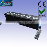 2016 NEW Popular 6*6in1 Rgbwa+uv Remote Control Battery Powered Wireless Dmx Led Stage Wall Washer Light