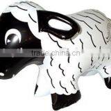 2016 Whole Factory EN71-1-2-3,Fashion New Design White PVC Inflatable Goat