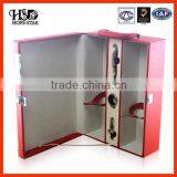 High Quality Wine Box Wood/6 Bottle Wood Wine Box for Folding Wedding Invitation thumbnail-3