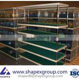 Customized Heavy Duty Steel Plate Pipe Warehouse Storage Rack thumbnail-1