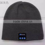 Hot Sale Music Winter Warm Knitted Hat Bluetooth Wireless Earphone Beanie Hat Handfree Hat thumbnail-6