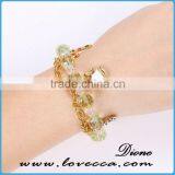 Cute Cool Women Fashion Christmas Beads Glass Crystal Bracelet Chain thumbnail-4