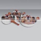 6 PCS Stainless Steel Cooker Set