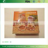 Traditionary Natural Home Decor Bamboo Coaster, Set of 6 thumbnail-5