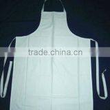 Cotton White Plain Bib Apron for Hotel and Kitchen Use thumbnail-1