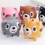 2015 OEM Silicone Pig Toy With Logo Printed for Kids