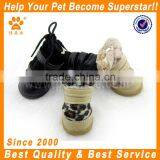 2014 high quality winter dog shoes pattern with warm fur