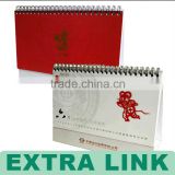 China Factory Custom Spiral Binding Desk Calender Printing Service Offered