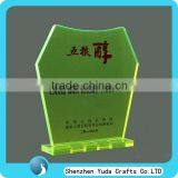 Acrylic Logo Plaque,colored Plexiglass Plaque Display Stand