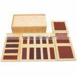 Child Educational Toy Wooden Montessori Teaching AIDS Sensorial Touch Board thumbnail-2
