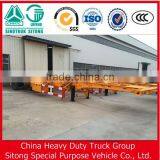 High Quality 2 Axles 40ft Skeleton Container Chassis Truck Trailer in China for Sale thumbnail-4