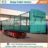 China Liangshan 3 Axles 40 Ton 60 Ton Poultry Transport Fence Semi Truck Trailer thumbnail-5