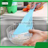 Multipurpose Plastic Whale Manual Fruit Vegetable Rice Sifter Wash Washing Basin Strainer Sieve thumbnail-3