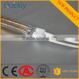 quartz tubular IR heater lamp for firing furnace oven