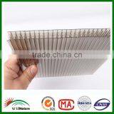 100% Bayer Virgin Materials,with Anti-UV Coating Polycarbonate Four Wall Sheet