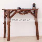Southeast Asia Style Root Carved Console Table, Environmental Protective Solid Wood Root Furniture Corner Table (BF01-X1168) thumbnail-5